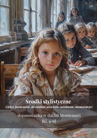 Rozpoznawanie środków stylistycznych - dopasowanka w duchu Montessori [kl. 4-6]