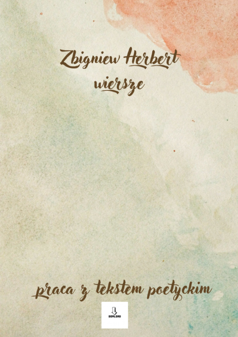 Zeszyt lekturowy Zbigniew Herbert - wiersze