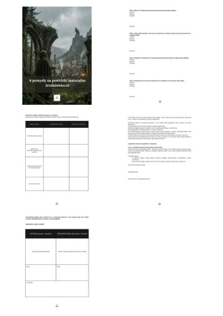 4 pomysły na powtórki maturalne - średniowiecze [ebook]