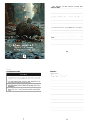 Czytanie ze zrozumieniem tekstu popularnonaukowego - Dżuma - czarna śmierć [ebook]