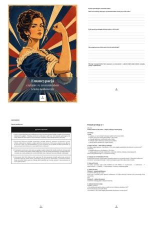 Czytanie ze zrozumieniem tekstu popularnonaukowego - Emancypacja [ebook]
