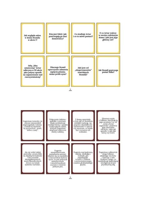 Fiszki - "Tango" Sławomir Mrożek [ebook]