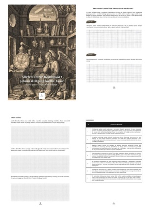 Karty pracy do tekstów kultury - A. Dürer "Melancholia I", J.W. Goethe "Faust' [ebook]