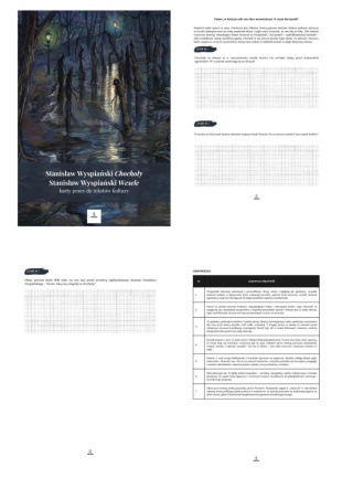 Karty pracy do tekstów kultury - S. Wyspiański "Chochoły", S. Wyspiański "Wesele" [ebook]