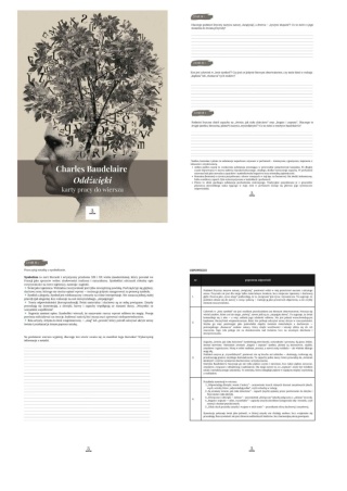 Karty pracy do wiersza - Charles Baudelaire "Oddźwięki" [ebook]
