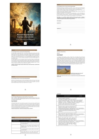 Test historycznoliteracki - "Podróże z Herodotem" Ryszard Kapuściński [ebook]